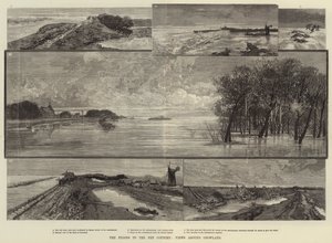 De Overstromingen in het Fenland, Zichten rond Crowland